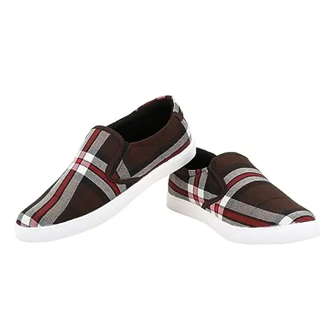 Latest Multicolor Printed Slip On Sneakers for Men