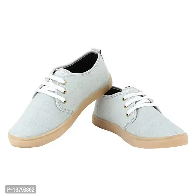 Voila Slip On Sneakers for Men Light Blue Shoe