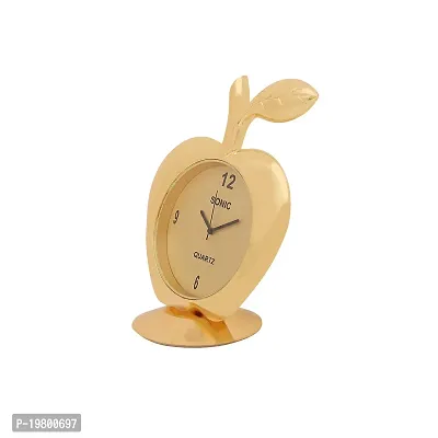 VOILA Apple Shape Premium Metal Clock for Car Dashboard-thumb3