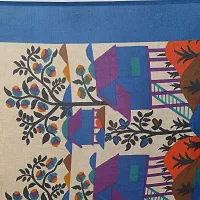 Voila Women Printed Mysore Silk Saree Blue-thumb3