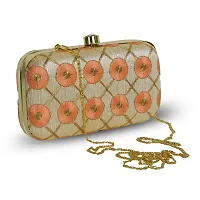 VOILA Stylish Party Clutch for Women Multicolor-thumb3