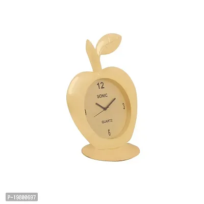 VOILA Apple Shape Premium Metal Clock for Car Dashboard-thumb2