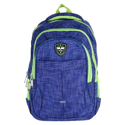 VOILA Small School Backpack for 5-7 Years Kids Blue