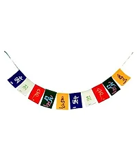 VOILA Indian Cross Design Flags with Polyester Tibetan Flag for Car Dashboard Decoration-thumb3