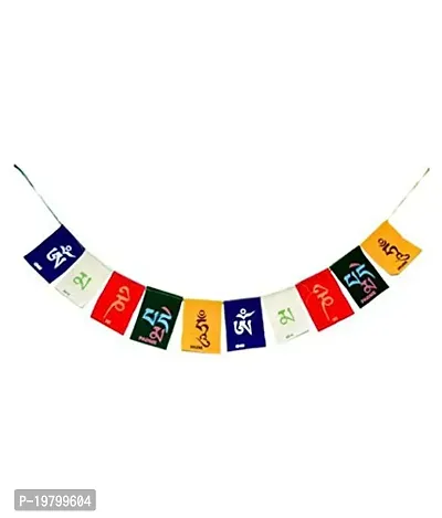 VOILA Indian Cross Design Flags with Polyester Tibetan Flag for Car Dashboard Decoration-thumb4