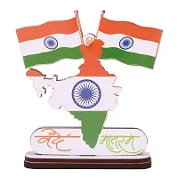 Voila Retail Voila India National Flags With Vande Mataram Flag For Car Dashboard Decoration-thumb3