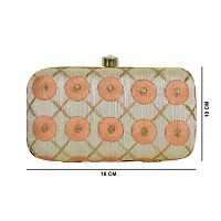 VOILA Stylish Party Clutch for Women Multicolor-thumb1