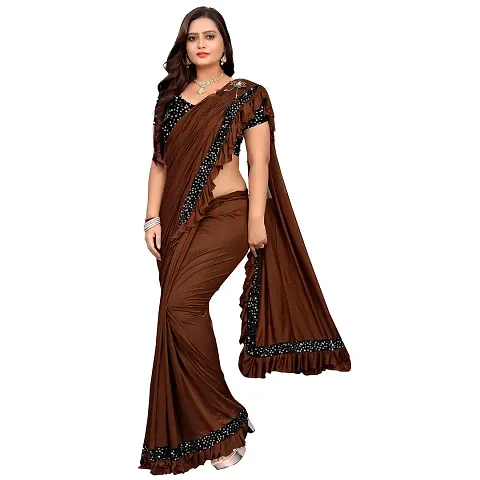 New In lycra sarees 