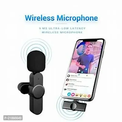 Incredible K8 Wireless Mini Omnidirectional Lapel Collar Mic for iPhone and Type C Microphone for YouTube, Teaching, Instagram Reels, Mx TakaTak k8 wireless mic k8 microphone-thumb4