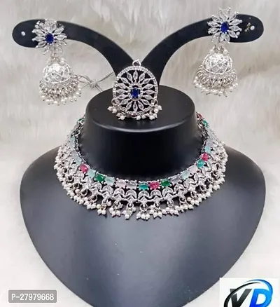 Elegant Alloy Jewellery Set for Women-thumb0