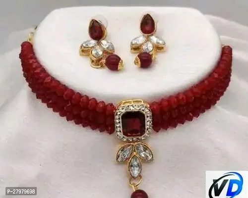 Elegant Alloy Jewellery Set for Women-thumb0