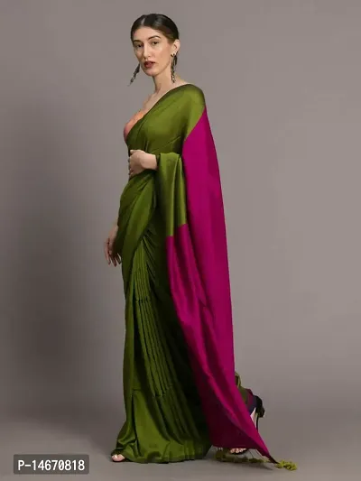 Stylish Fancy Khadi Cotton Saree With Blouse Piece For Women-thumb0