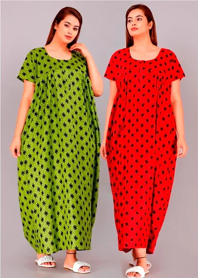 Elegant Nighty For Women Pack Of 2