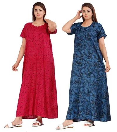 Elegant Nighty For Women Pack Of 2