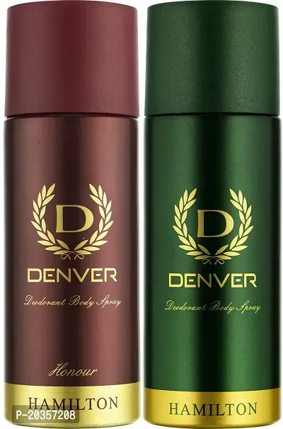 Denver Deo Combo, Hamilton and Honour, 165ml (Pack of 2)