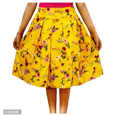Buy online Yellow Rayon Skirt from girls for Women by Ang Fashion for ₹449  at 65% off | 2024 Limeroad.com