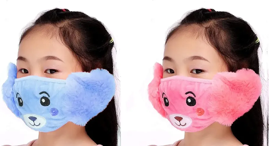 Kids Mask For winter pack of 2
