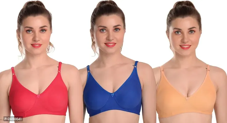 T-shirt Bra For women Regular wear women bra combo 3-thumb0