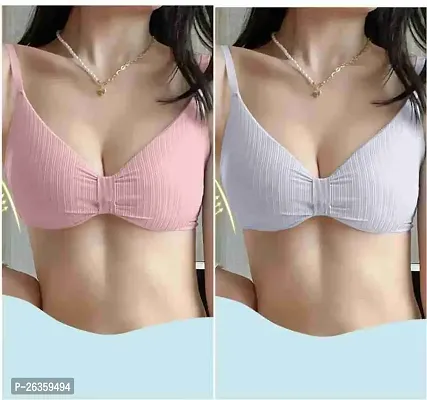 Stylish Everyday Soft Padded Women Bra Pack of 2