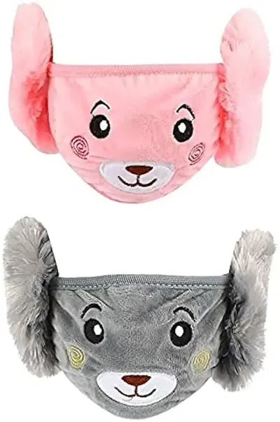 Kids Mask For winter pack of 2