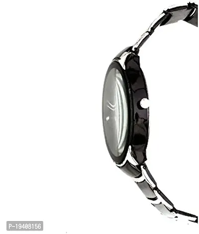 Geneva Jewel Black Dial Men's Quartz Analog Wrist Watch-thumb2