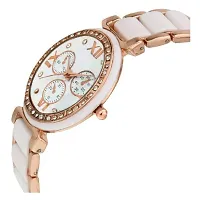 LIRFO Raiyaraj Analogue White Dial Women's Watch-thumb1