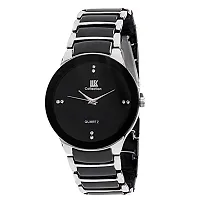 Geneva Jewel Black Dial Men's Quartz Analog Wrist Watch-thumb3
