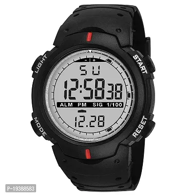 Peral Digital Black Dial Men's and Boy's Sports Watch