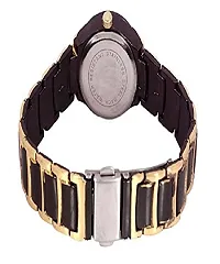 REKON Analog Black Gold Watch-For Girl-thumb2