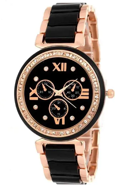 Hugaro Good Looking Dial Dial Analog Bracelet Type Wrist Watch for Girls