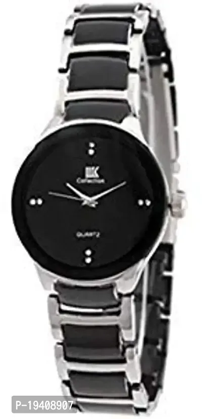 Geneva Jewel Black Dial Women?s Quartz Analog Wrist Watch-thumb3