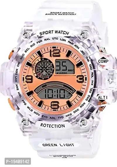 Gunatit LED Light Digital Watches for Boys  Men-2500