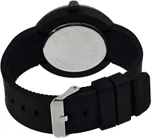 Hugaro New Unique Black Round Shape Dial Analog Bracelet Type Wrist Watch for Boys-thumb4