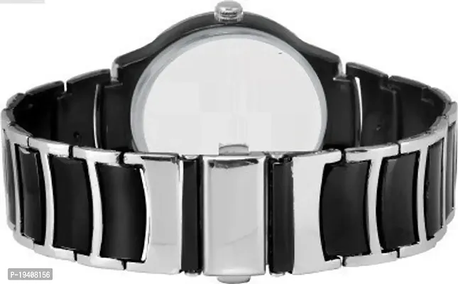 Geneva Jewel Black Dial Men's Quartz Analog Wrist Watch-thumb3