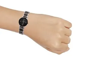 Geneva Jewel Black Dial Women?s Quartz Analog Wrist Watch-thumb1