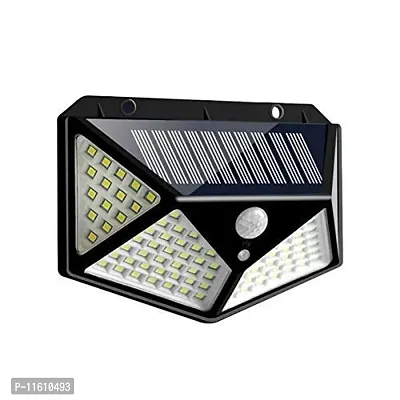 100 LED Bright Outdoor Security Lights with Motion Sensor Solar Powered Wireless Waterproof Night Spotlight for Outdoor/Garden Wall, Solar Lights for Home (Antique)-thumb0