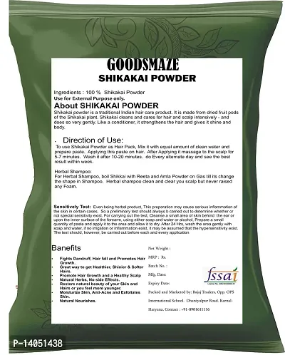 Goodsmaze - Omorose Shikakai Powder (Natural Hair Cleanser For Deep Cleansing and soft hairs),100 Grams-thumb0