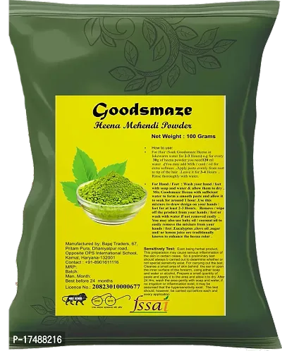 Goodsmaze - Back To Natural Secrets Everyday Ready-To-Apply Henna Paste, 100% Natural, Soaked In Black Tea  Herbs, (100g) - Black