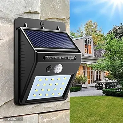 Light-Solar Powered Cordless Outdoor LED Motion Sensor Path and Security Light - Plastic (4)-thumb3