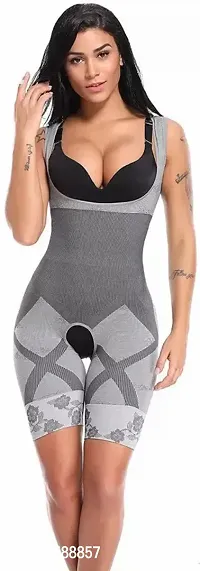 Stylish  Cotton Solid Corset For Women-thumb0