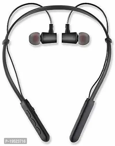 Stylish Black Beige In-Ear Bluetooth Wireless Headphones With Microphone-thumb0