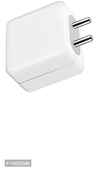 USB Fast Charger, BIS Certified, Made in India Wall Charger Adapter, Universal Compatibility (Cable Not Included, White)-thumb0