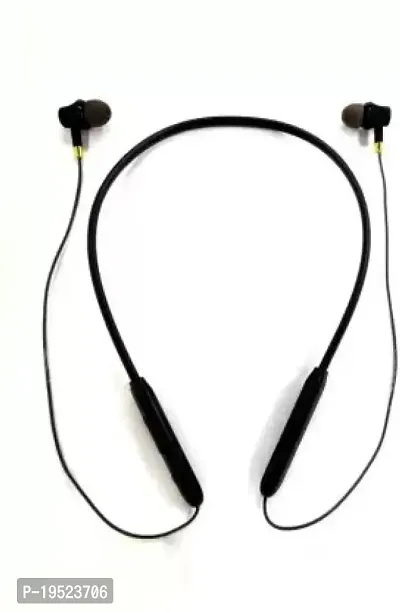 Stylish Black Beige In-Ear Bluetooth Wireless Headphones With Microphone-thumb0
