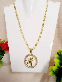 GOLD PLATED CHAINS WITH MAA PENDANT-thumb1
