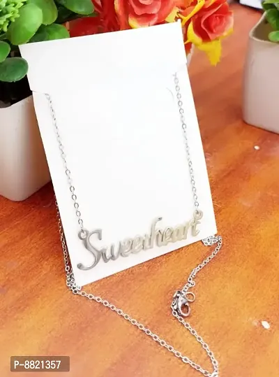 Stylish Stainless Steel Chain with Signature Lockets for Friends-thumb0