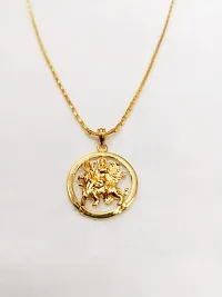 Elegant Brass Chain with Pendant for Women-thumb1
