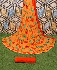 Fancy Titali Printed Georgette Saree-thumb3