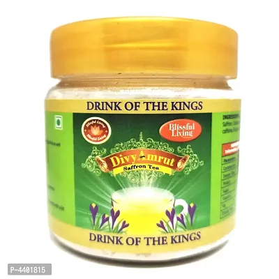 Pack of 1 Drink of the kings Divyamrut Saffron tea - Price Incl. Shipping-thumb0
