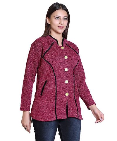 Classic Wool Solid Sweaters for Women