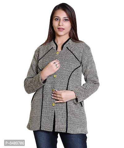 Classic Wool Solid Sweaters for Women-thumb2